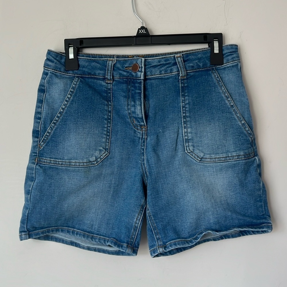 Boden Women’s Karin Denim Shorts Sz 6 ®️